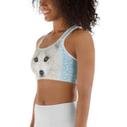 Arctic Fox Dog Sports Bra