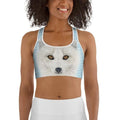 Arctic Fox Dog Sports Bra
