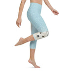 Arctic Fox Dog Yoga Capris