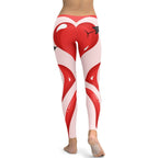 Arrow Heart Shaped Leggings
