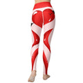 Arrow Heart Shaped Yoga Leggings