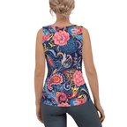 Art Deco Floral Tank Top