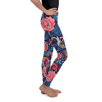 Art Deco Floral Youth Leggings