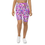 Artsy Heart Biker Shorts
