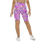 Artsy Heart Biker Shorts