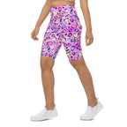 Artsy Heart Biker Shorts
