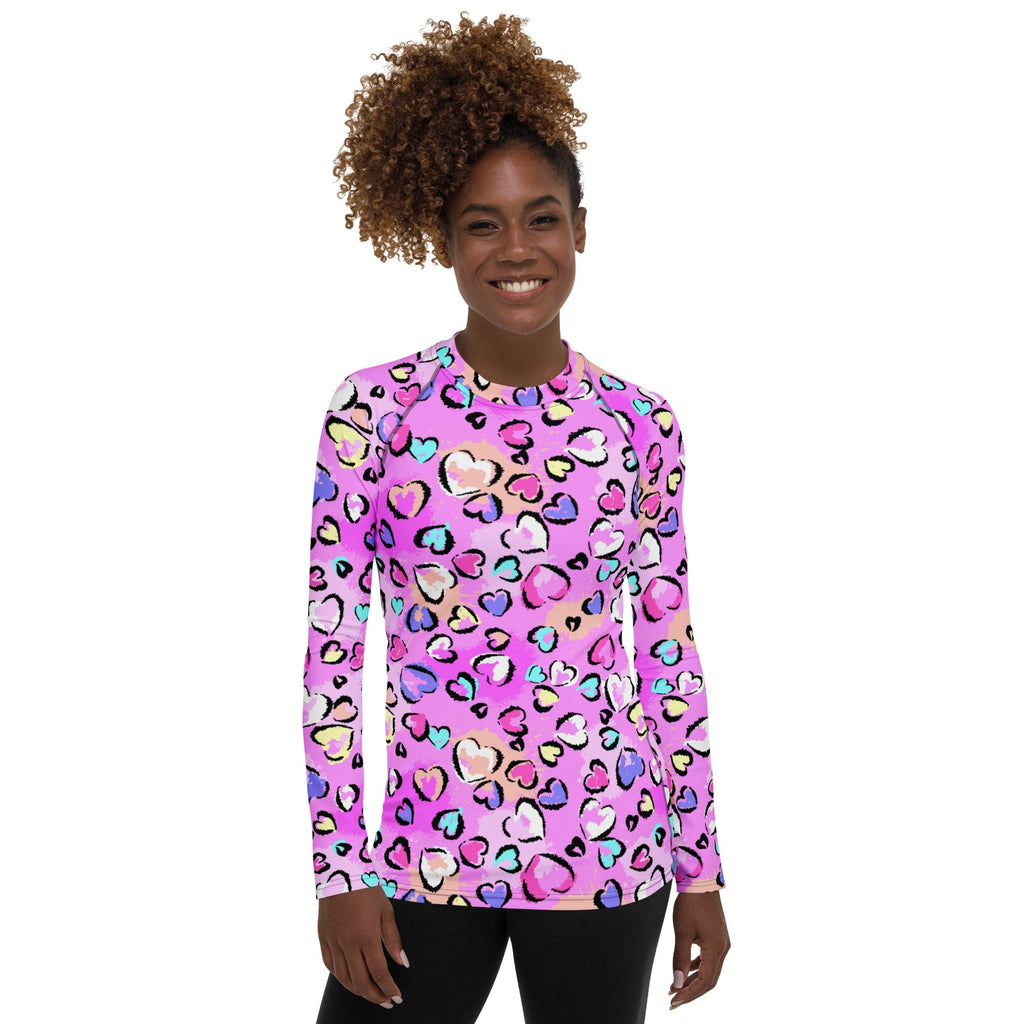 Erica Rash Guard Artsy Heart Rash Guard | FIERCEPULSE