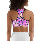 Artsy Heart Sports Bra