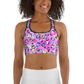 Artsy Heart Sports Bra