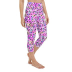 Artsy Heart Yoga Capris