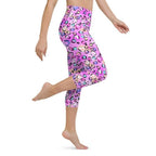 Artsy Heart Yoga Capris