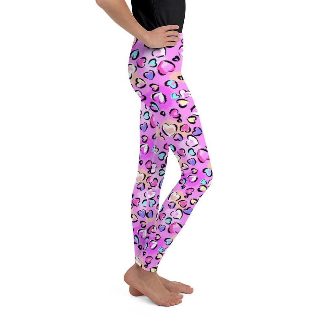 Artsy Heart Youth Leggings