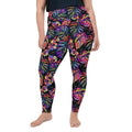 Artsy Tropical Plus Size Leggings
