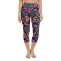 Artsy Tropical Yoga Capris