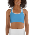 Azure Blue Sports Bra