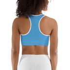 Azure Blue Sports Bra