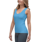 Azure Blue Tank Top