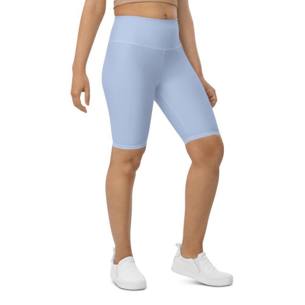 Baby Blue Biker Shorts