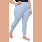 Baby Blue Plus Size Leggings