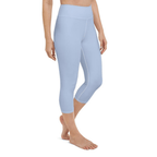 Baby Blue Yoga Capris