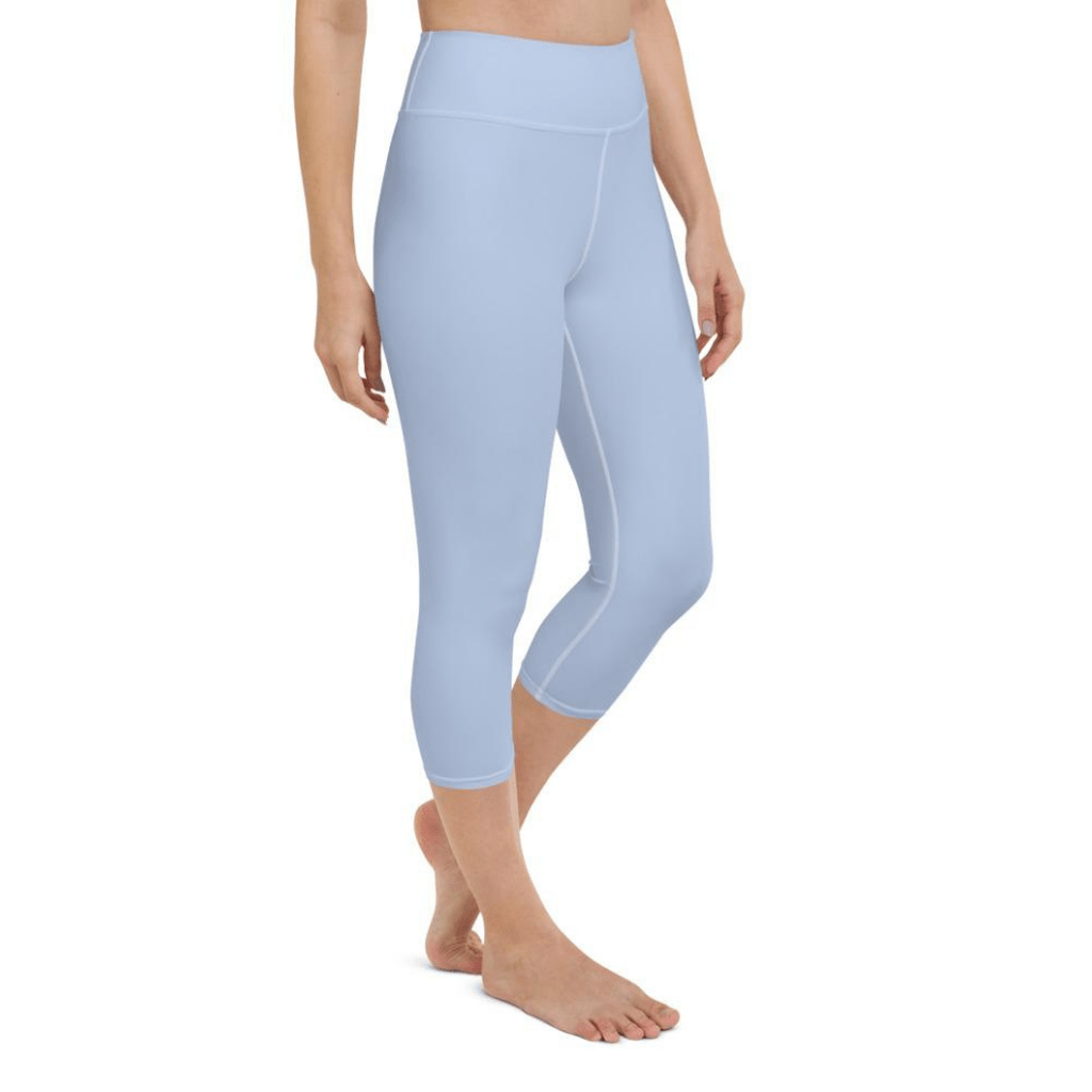 Baby Blue Yoga Capris