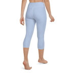 Baby Blue Yoga Capris