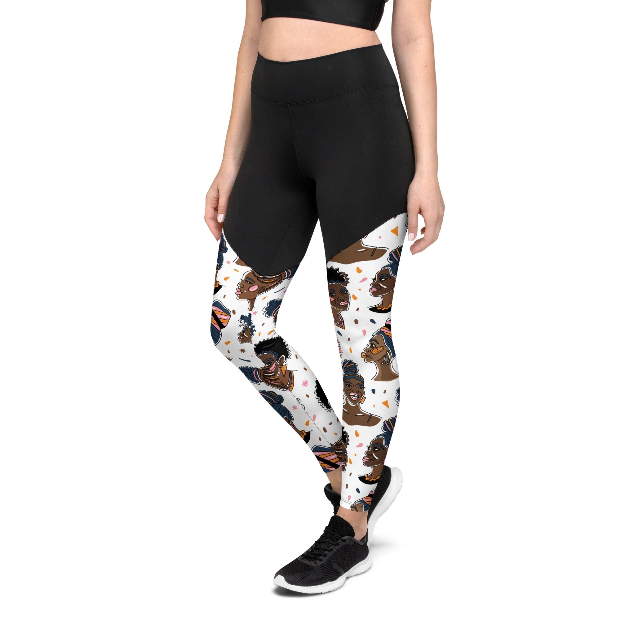 girls compression leggings