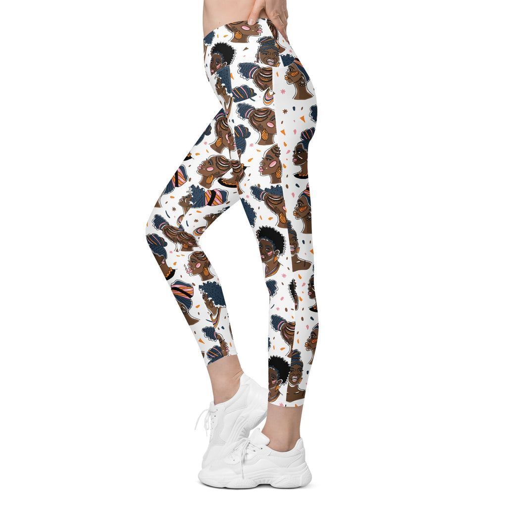 Beautiful Girls Crossover Leggings With Pockets