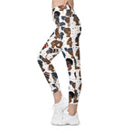 Beautiful Girls Crossover Leggings With Pockets