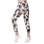 Beautiful Girls Crossover Leggings With Pockets