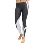 Beehive Geometric Leggings Onyx Black