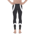 Beehive Geometric Men's Leggings Onyx Black
