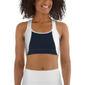 Beehive Geometric Sports Bra