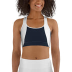 Beehive Geometric Sports Bra