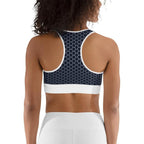 Beehive Geometric Sports Bra