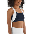 Beehive Geometric Sports Bra