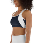 Beehive Geometric Sports Bra