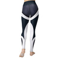 Beehive Geometric Yoga Leggings - FiercePulse - Premium Workout Leggings - Yoga Pants