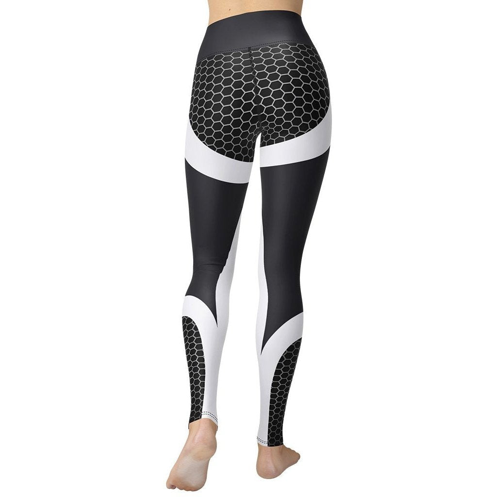 Geometric workout clearance leggings