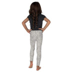 Beige Polka Dot Pattern Kid's Leggings