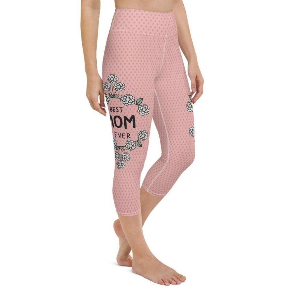 Best Mom Ever Yoga Capris