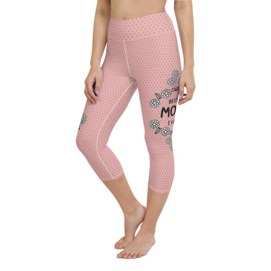 Best Mom Ever Yoga Capris