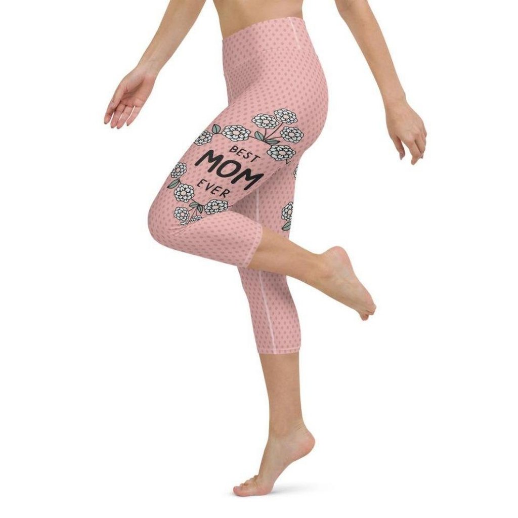 Best Mom Ever Yoga Capris