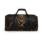 Black & Gold Duffle Bag
