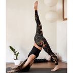 Black & Gold Leggings