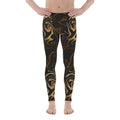 Black & Gold Men's Leggings