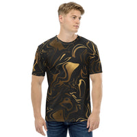 Black & Gold Men's T-shirt