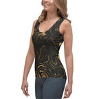 Black & Gold Tank Top