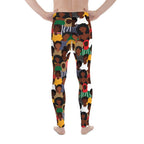 Black History Celebration Men's Leggings