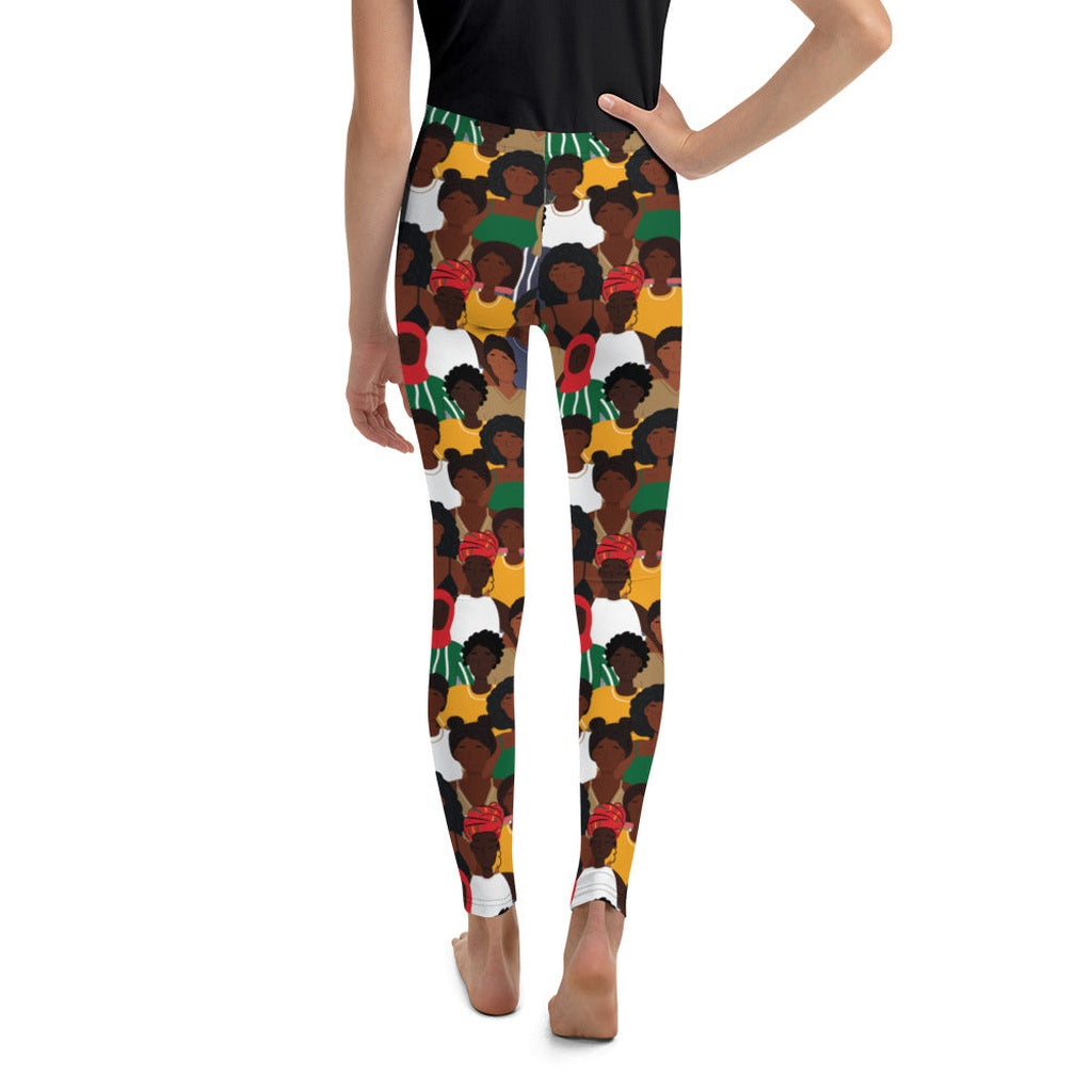 Black History Celebration Youth Leggings